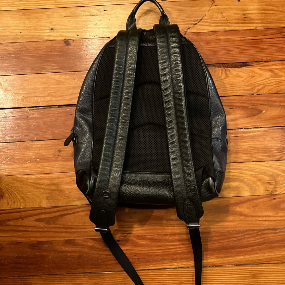 Coach Leather Backpack - Picture 5 of 10
